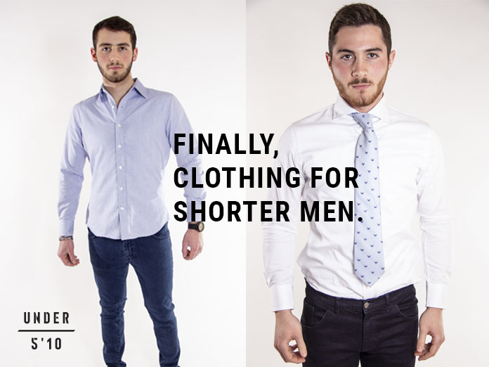 Why I started a fashion brand for men under 5'10 + Pesach Sale