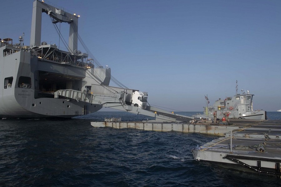 COLOSSAL FAILURE Bidens 320 Million Pier In Gaza To Be Dismantled