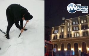 INCREDIBLE! Philanthropist R’ Yoeli Landau Trucks Snow In From Vermont