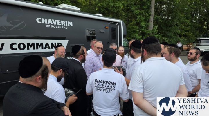Delegation from the New York State Police visited Chaverim of Rockland’s headquarters on Thursday afternoon to learn more about the organization’s operations