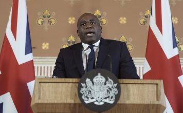 Britain's Foreign Secretary David Lammy (Stefan Rousseau/Pool Photo via AP)