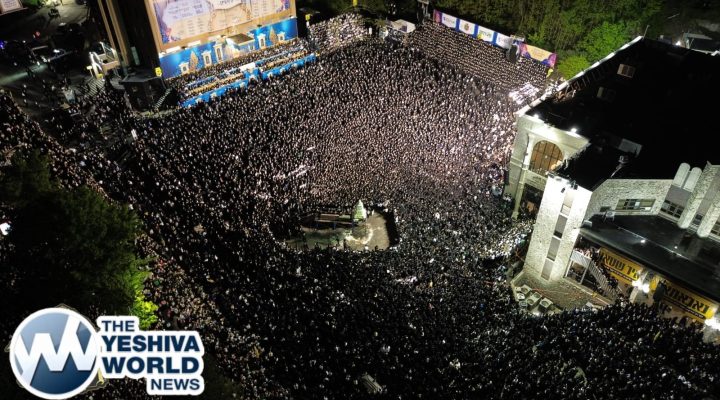 Approximately 50,000 join the Satmar Rebbe of Kiryas Yoel at the largest Lag BaOmer event outside of Israel